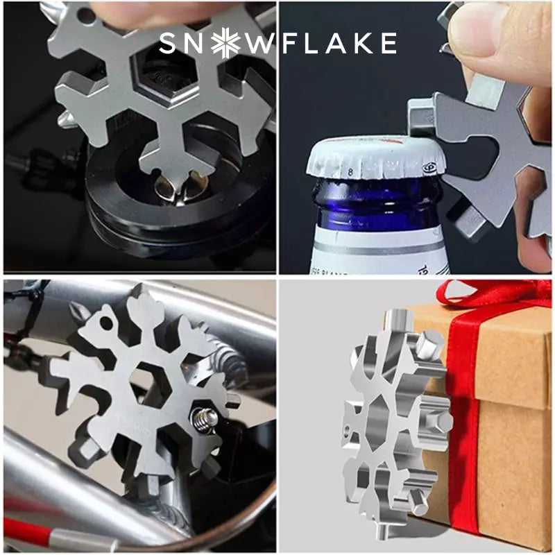 Compre 1 Lleve 2 - Multiherramienta SnowFlake 18 en 1